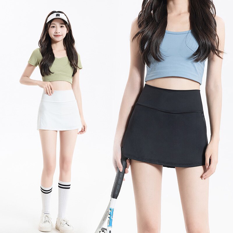 New sunscreen sports skirt breathable quick-drying high waist slim outdoor leisure anti-light DY